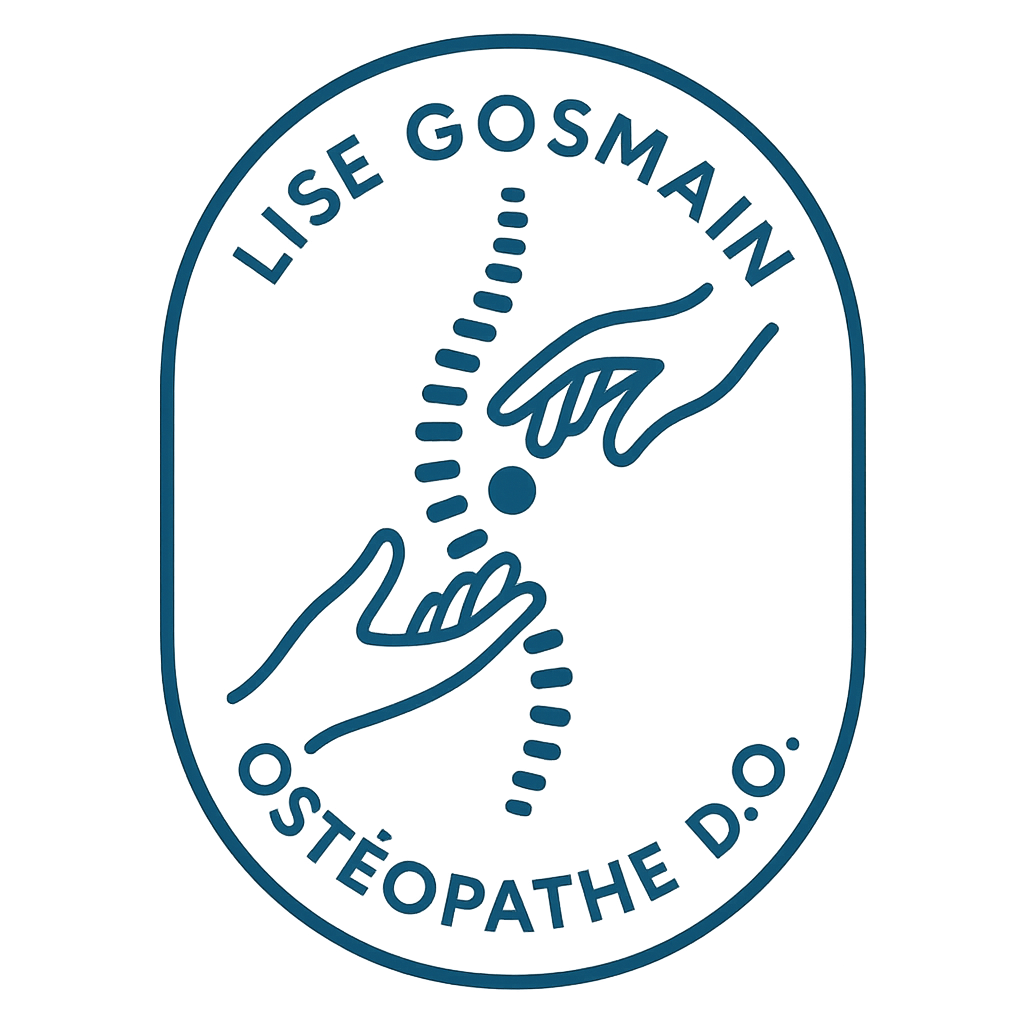 Logo Lise Gosmain Ostéopathie